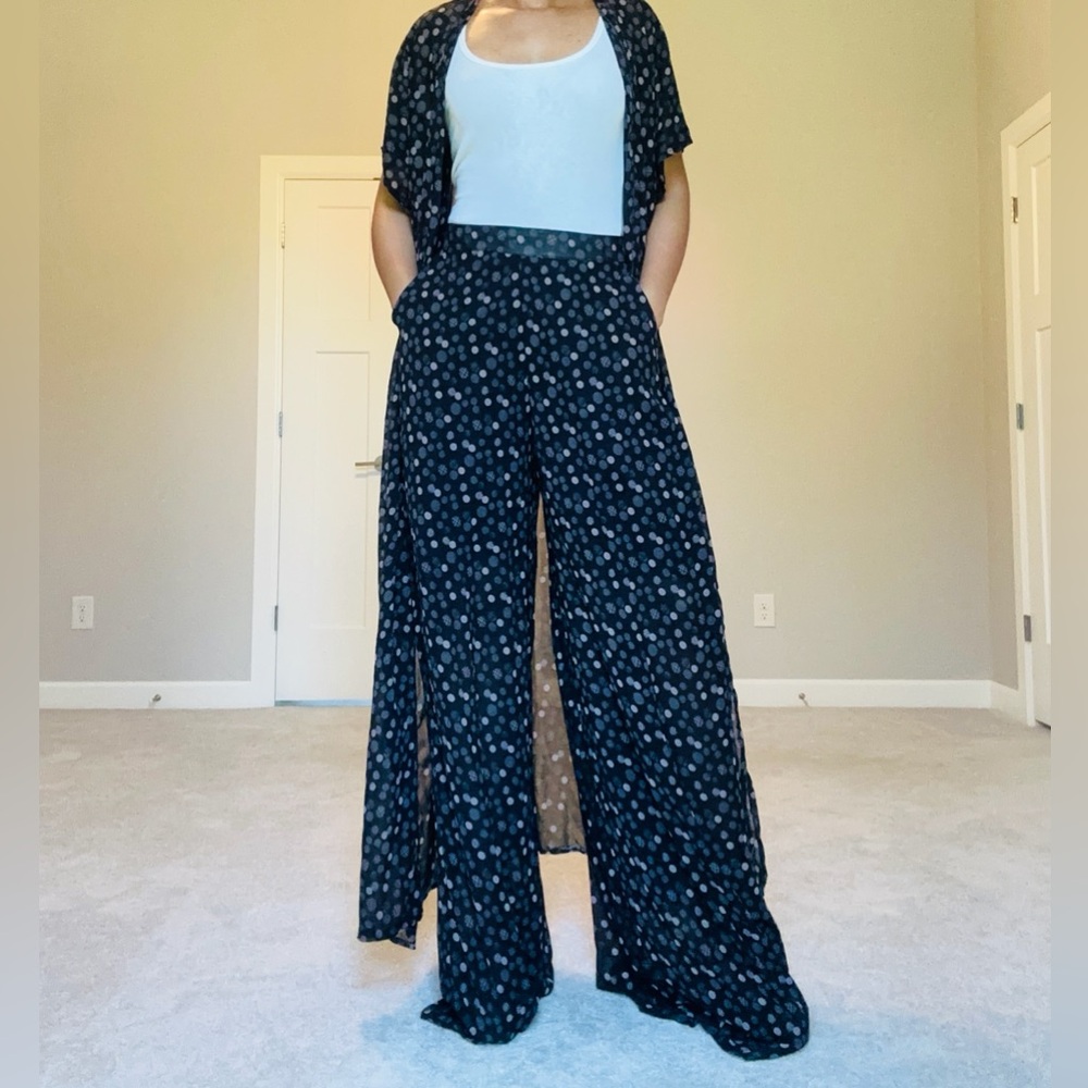 Tall Kimono and Pant Set Custom made
